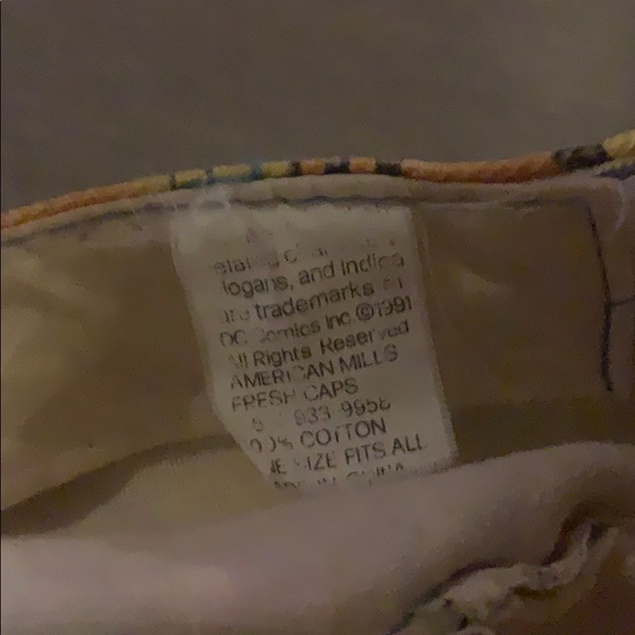 Vintage 1992 Batman Returns graphic flat bill hat - Picture 5 of 5